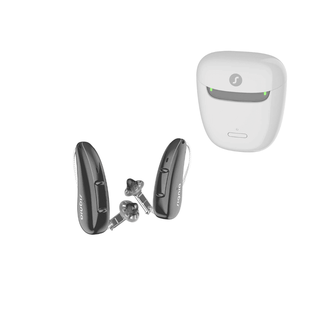 Signia Pure C&G T 5AX Rechargeable Bluetooth RIC Hearing Aids – HearUpUSA
