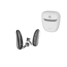 Signia Pure Charge& GO T 1 AX RIC Rechargeable Hearing Aid, Bluetooth Connectivity, Multi Directional Microphones