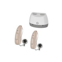 Signia Pure Charge & Go 7AX With CROS | Rechargeable RIC Hearing Aid with Premium Bluetooth + Charger