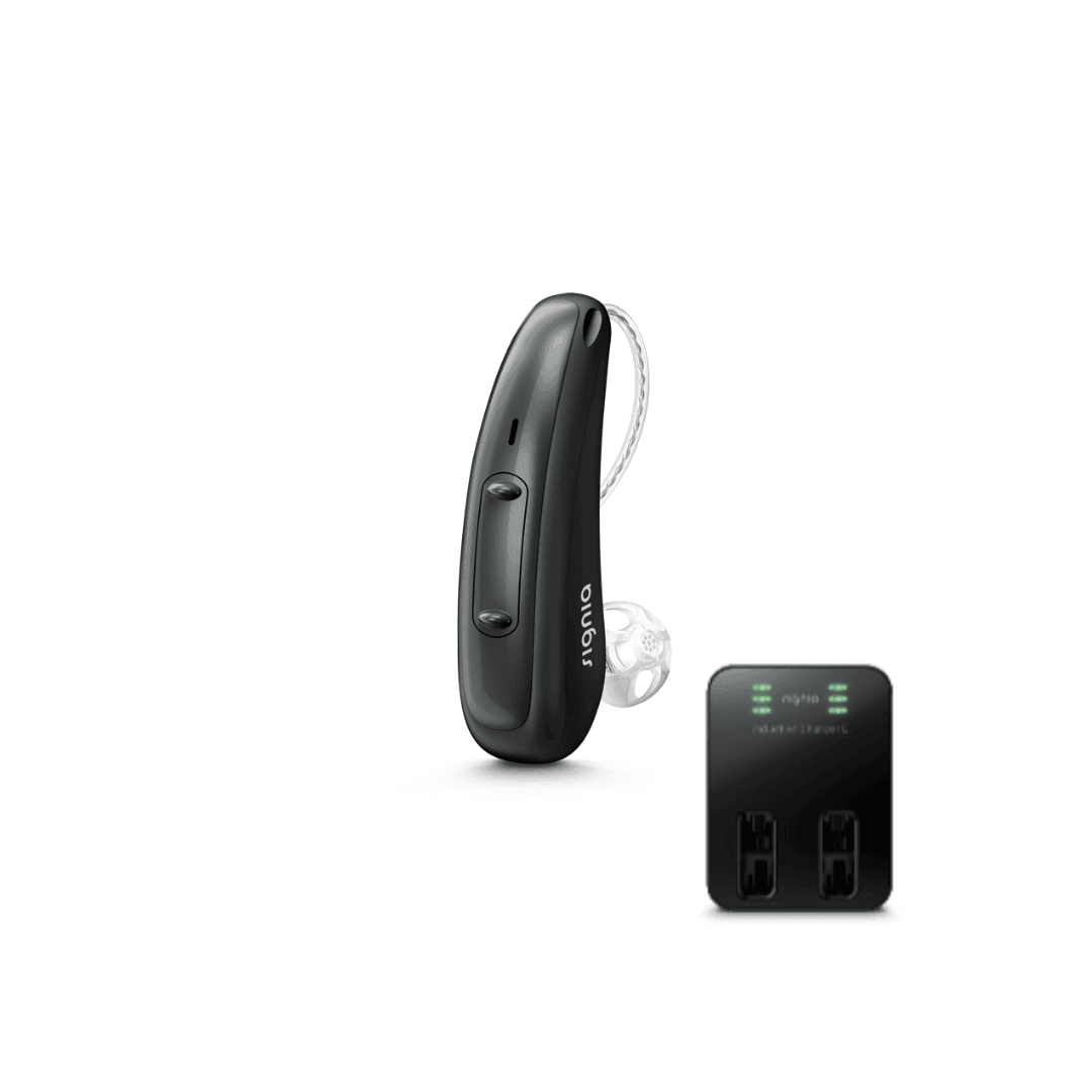 Signia Pure Charge& Go 2X Rechargeable Hearing Aid, Receiver in Canal ...