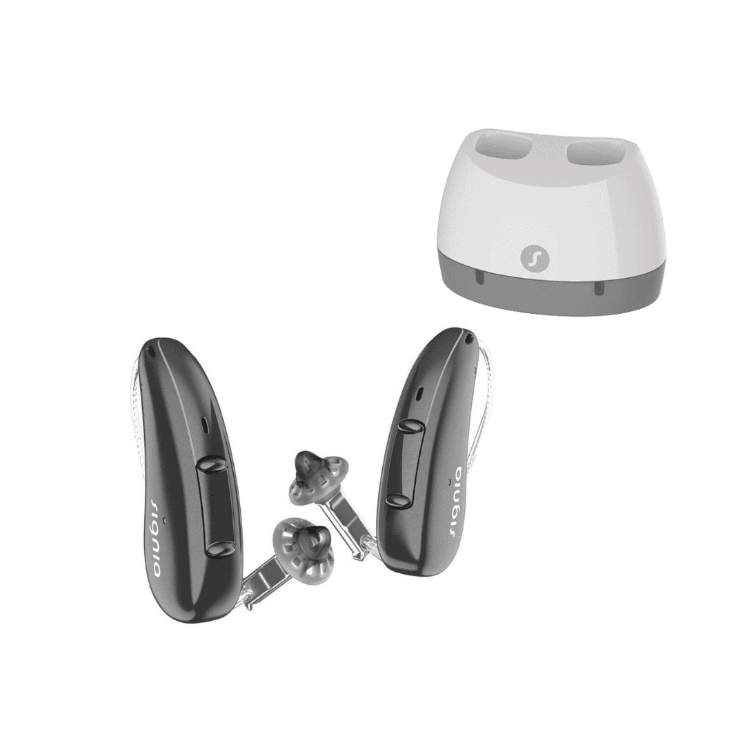 Signia Pure Charge&Go 7AX Rechargeable Bluetooth RIC Hearing Aid ...