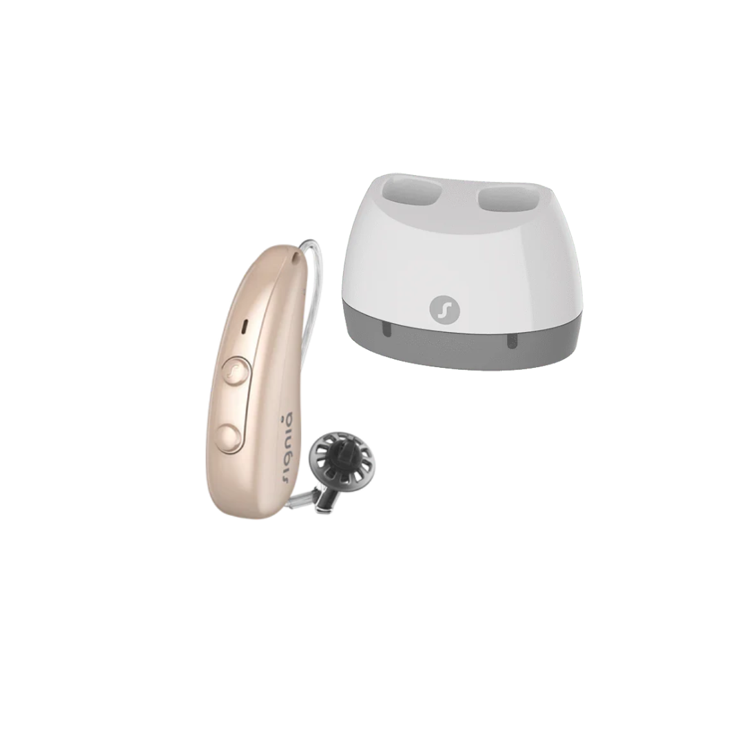 Signia Pure Charge&Go BCT 1 IX – Premium Rechargeable Bluetooth Hearin ...
