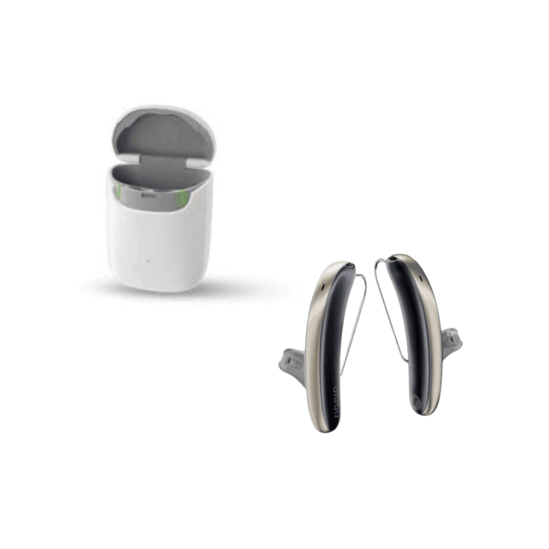 Signia Styletto 1AX Rechargeable Bluetooth Slim RIC Hearing Aid Pair ...