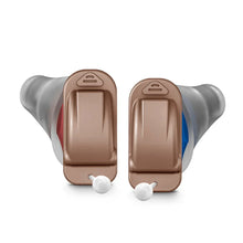 Signia Silk 5X Digital Mini Programmable CIC Hearing Aid, Red & Blue Color With Advanced Features
