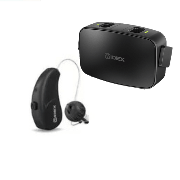 Widex Magnify MRR2D 100 RIC Rechargeable Hearing Aid, Direct Streaming ...
